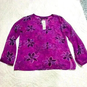 Beautiful Zero‎ Zero Floral Top - size M